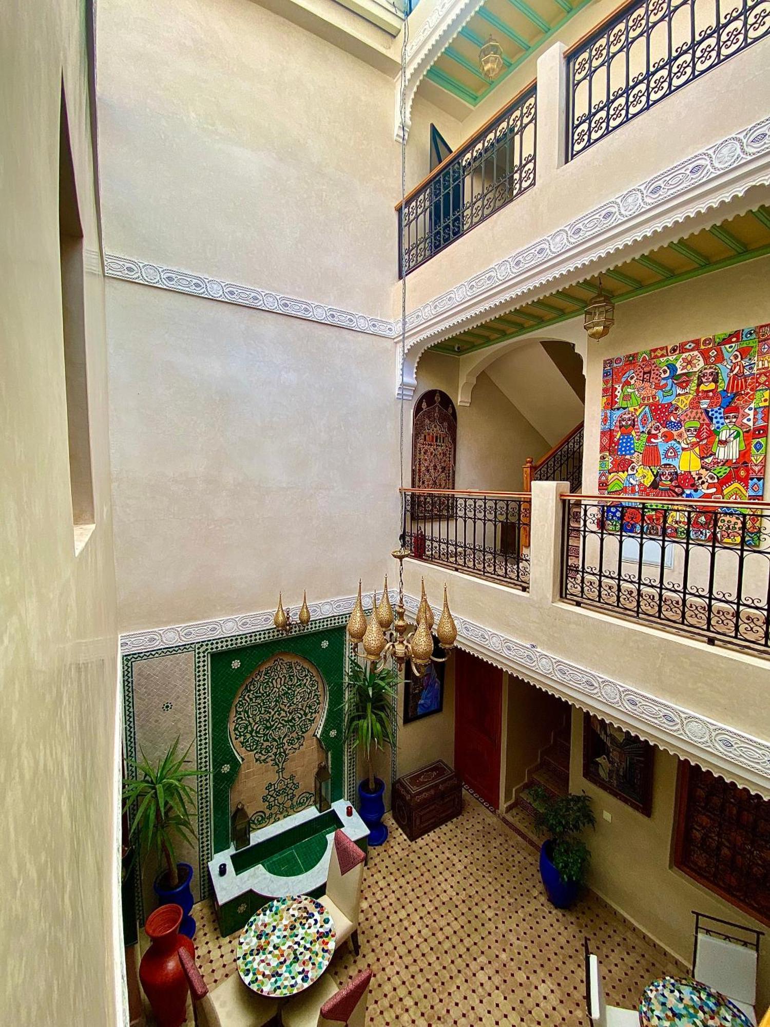 Riad Rose Mati Marrakesch Exterior foto